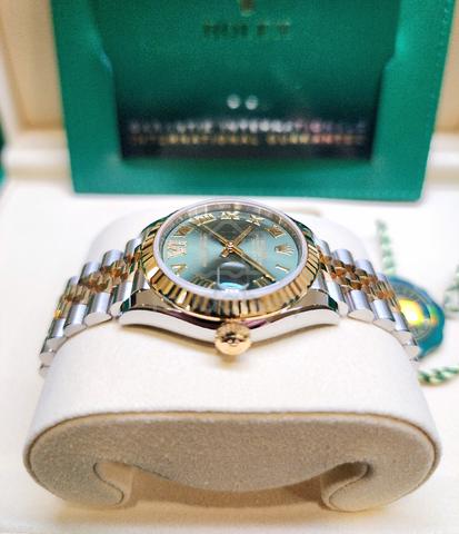 Brand New Rolex Datejust 31mm 278173 Green Diamond - photo 3 of 5