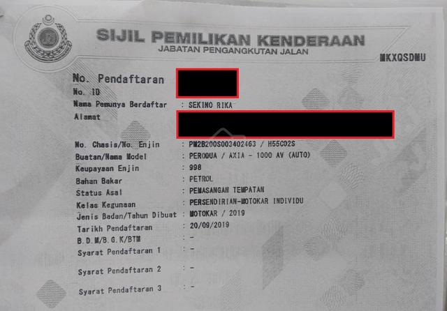 2019 Perodua AXIA 1.0 ADVANCE (A) 35,000km mileage - 2