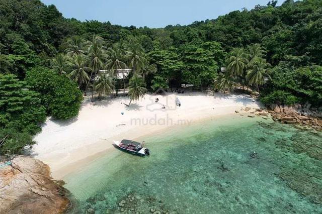 Resort Menghadap Lagoon Semulajadi Pulau Perhentian Kecil,Super Rare 1