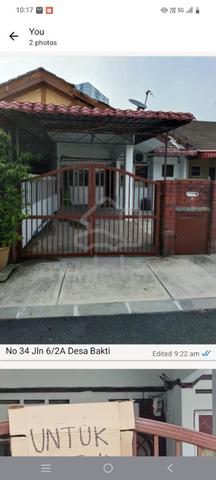 1 storey , taman wilayah , batu caves . 1