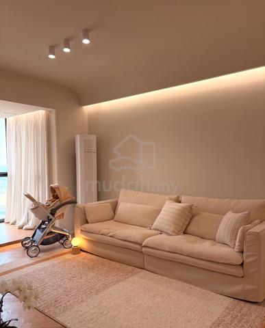 Direct MRT LRT【 1 STOP Midvalley & Near KL Sentral 】2-3 ROOM Dualkey 1