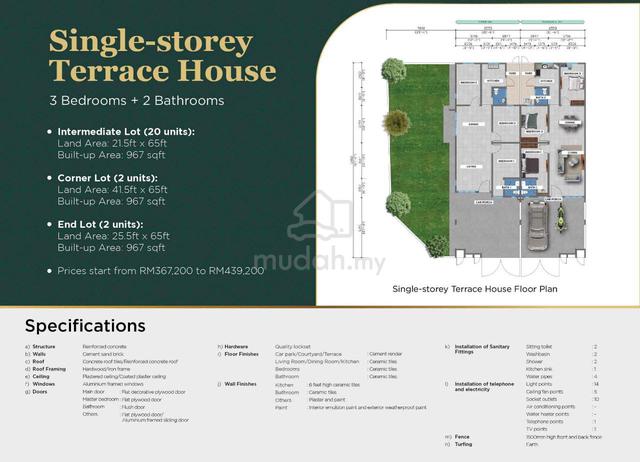 Smart Home System Bungalow & Teres 79x50 Open for all race NEAR KLIA 5