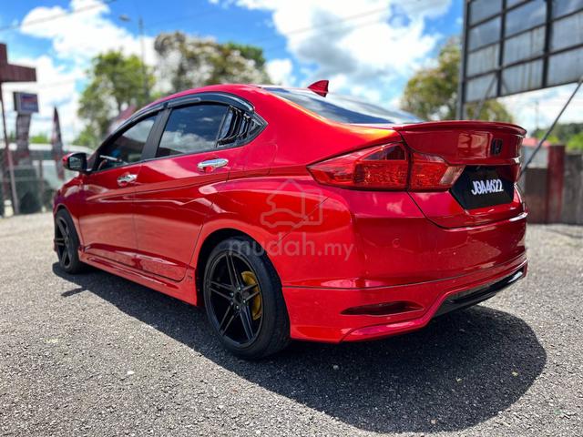 2014 Honda CITY 1.5 V (A)-FULL MAKEOVER CANDY RED - 5