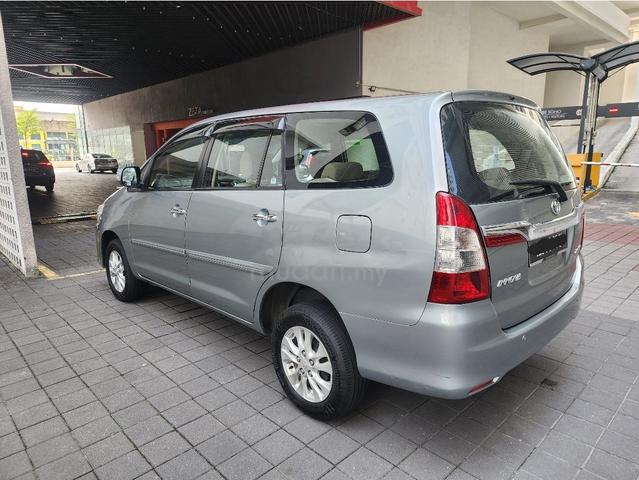 2015 Toyota Innova G-spec 88k km - 2