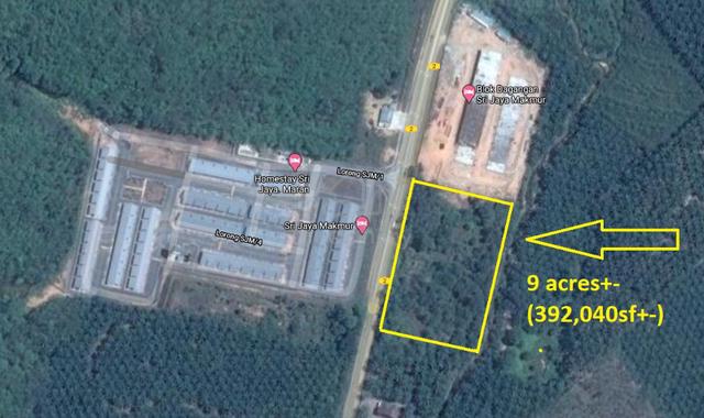 Sri Jaya, 9 acres industrial land for rent, facing main road 1