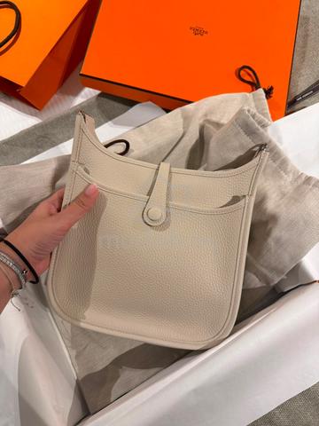 Hermes Evelyne 23 Craie 2026. Stamp G. Brand New - photo 2 of 6