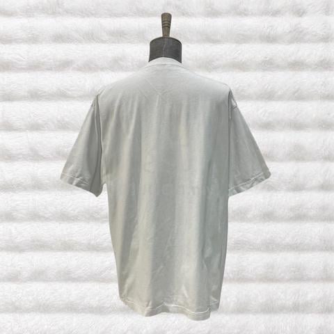 Balenciaga “Property Of” Large Fit Beige Tee - photo 2 of 4