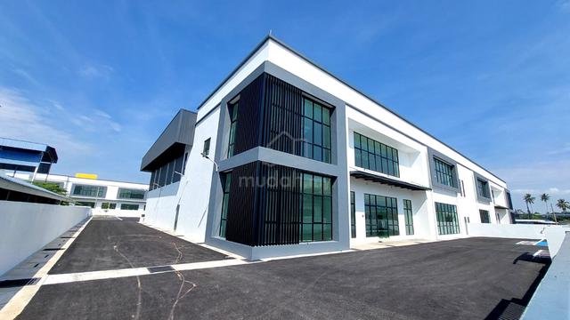 New factory warehouse for rent bukit minyak 1