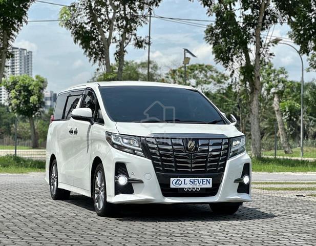 2017 Toyota ALPHARD 2.5 TYPE BLACK (A) NO SUNROOF - 1