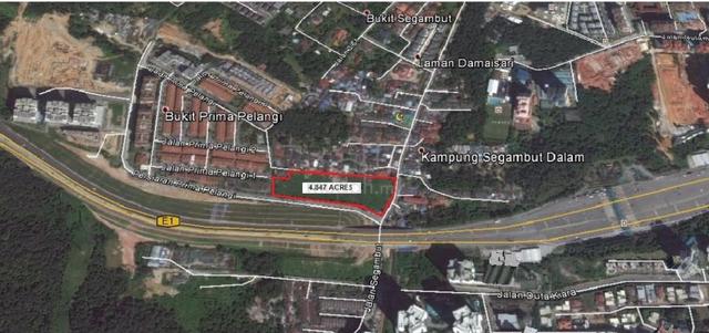 FREEHOLD 4.9 Acre Residential Land @Jalan Segambut Mont Kiara for SALE 1