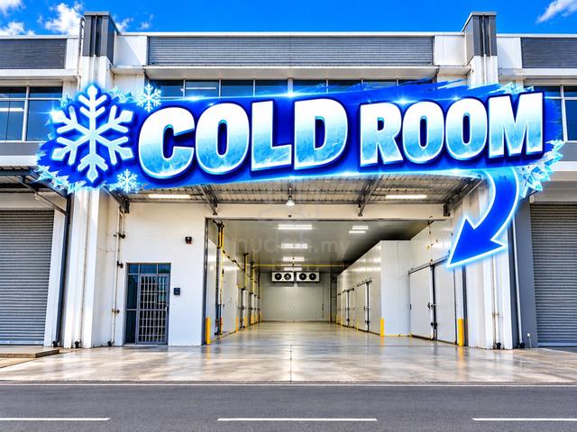 Ground Floor Factory at Bandar Baru Klang For Rent with Cold Room 1