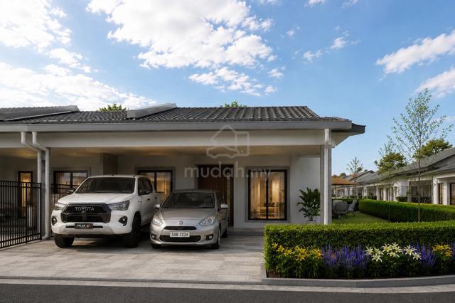 Rumah Teres Satu Tingkat Fully Furnish Di Tuaran 1