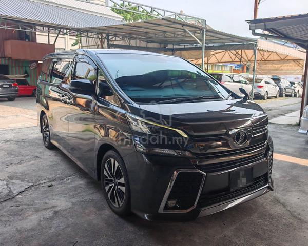 CAN LOAN 8yr -2015 Toyota VELLFIRE 2.5 Z G-EDITION - 2