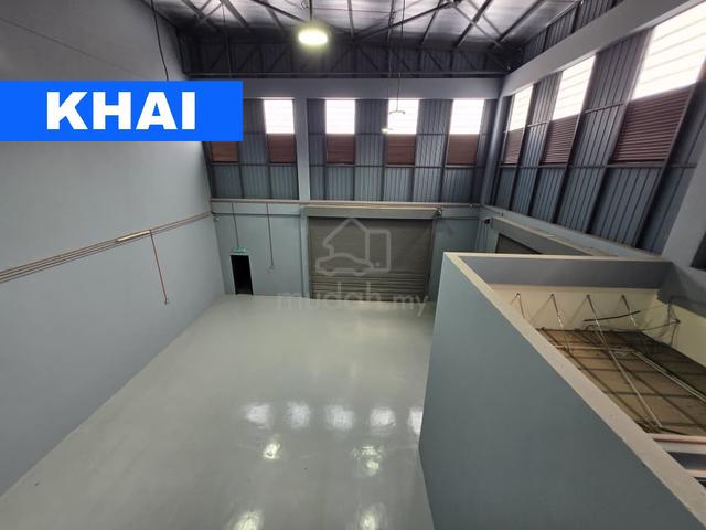 GOOD COND Semi Detached Factory + SUPER COMFORT Office For RENT Juru 1