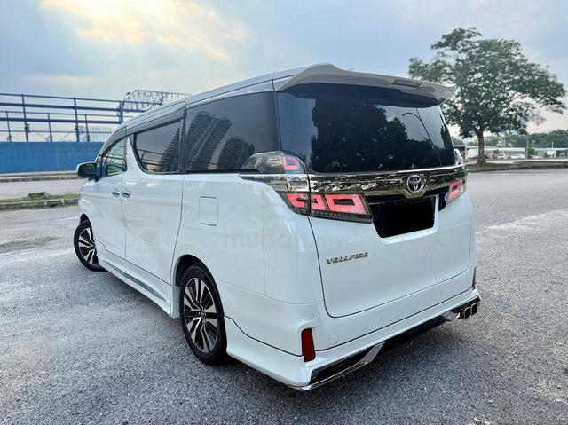 2018 Toyota VELLFIRE 2.5 ZG (A) JBL JBL WARANTY - 2