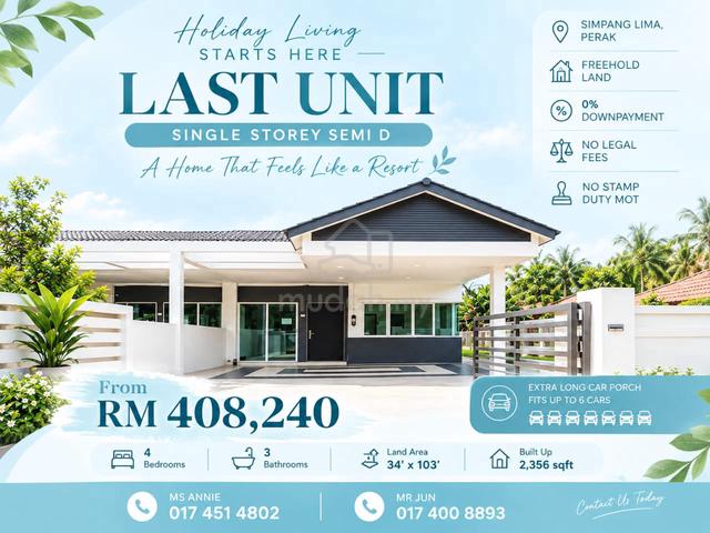 Full Loan_Rumah Setingkat Semi D dekat Hospital Parit Buntar (Baru) 1