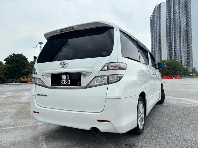 2009 Toyota Vellfire 2.4V AT 7SEAT 2P/DOOR CURTAIN - 3
