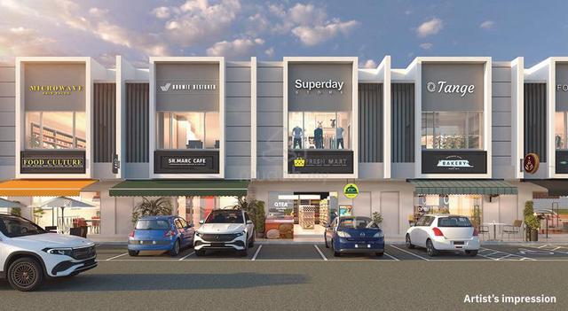 (CASH REBATE / FACING MAINROAD) NEW PROJECT 2stry Shoplot, Butterworth 1