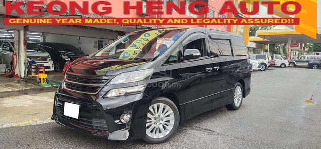 2014 Toyota VELLFIRE 2.4 Z GOLDEN EYES FACELIFT - 1