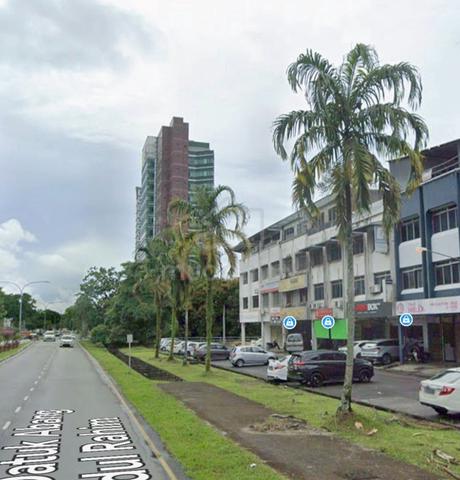 3 storey intermediate shop for sale at Jalan Datuk Abang Abdul Rahim 1