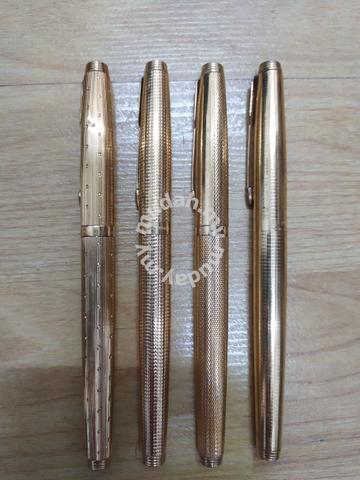 Parker 75 Gold Plated Fountain Pen Vintage - Hobby & Collectibles for ...