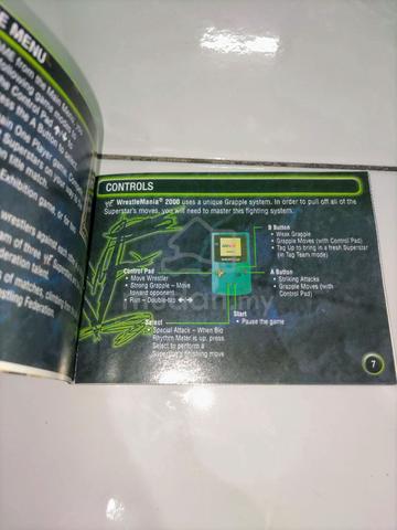 WWF WrestleMania 2000 Game Boy Color GBC Manual  - photo 3 of 5