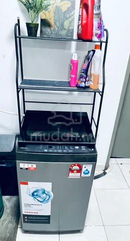 washing machine + free rack - photo 2 of 3