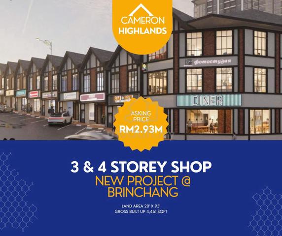 Centrum Caspia (3 & 4 Storey Shop) @ Brinchang @ Cameron Highlands 1