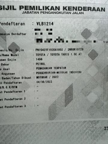 2024 Toyota YARIS 1.5 E FULL SERVICE RECORD 100% - 4
