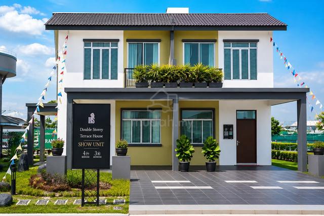 FREEHOLD TERMURAH‼️🔥 Double Storey Terrace House Jenjarom Selangor 1