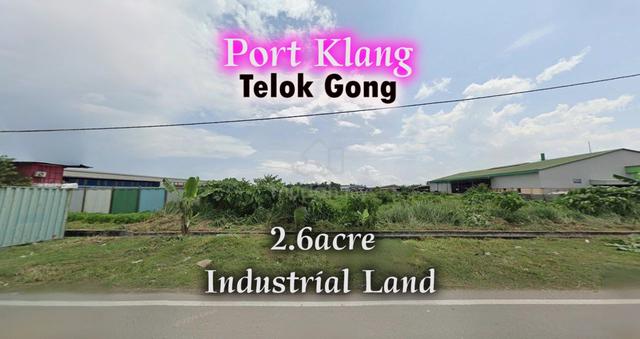Port Klang Jln Udang Galah Kampung Telok Gong 2.6acre Industrial Land 1