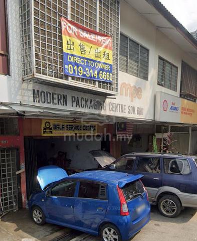 Freehold double storey Shop lot in Kampung Pasir Baru, OKR for sale 1
