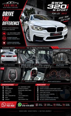 2012 BMW 320d 2.0 M SPORT - 1
