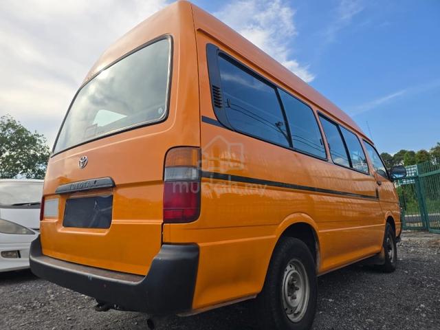 Toyota HIACE 2.0 WINDOW VAN HIGH ROOF boleh loan - 4