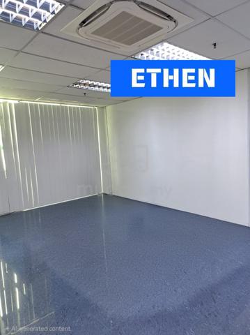 E-Gate Office RENOVATED Attached PRIVATE Washroom Near Lotus Gelugor 1