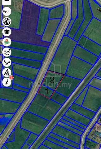 2 LOT TANAH SAWAH, FIRST GRADE, GERAN INDIVIDU Kepala Batas, PENANG!!! 1