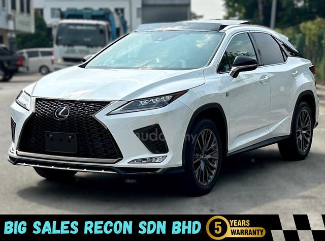 2022 Lexus RX300 2.0 F SPORT PANROOF BLACK ELCSEAT - 1