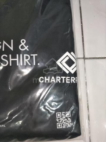 ​Charterprime Black T-Shirt Size L ( New Sealed) - photo 2 of 5