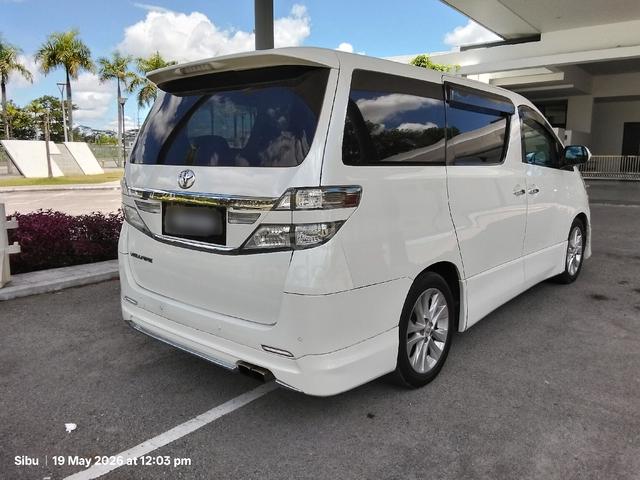Register 2014 Toyota VELLFIRE 2.4 V (A) - 2