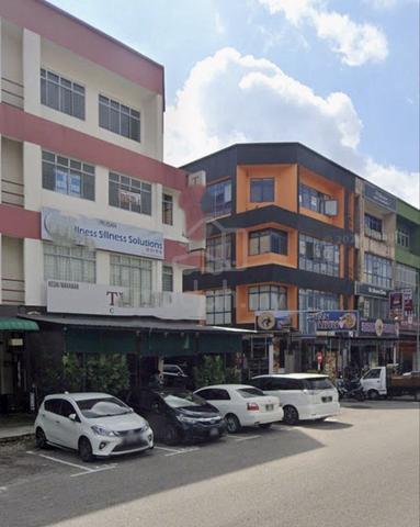 Permas Jaya 10 Four Storey End lot Corner Shop For Rent Johor Bahru 1