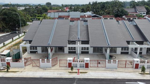 Sebulan Rm1300.Projek baru Rumah Teres Paling Murah di Pulau Indah 1