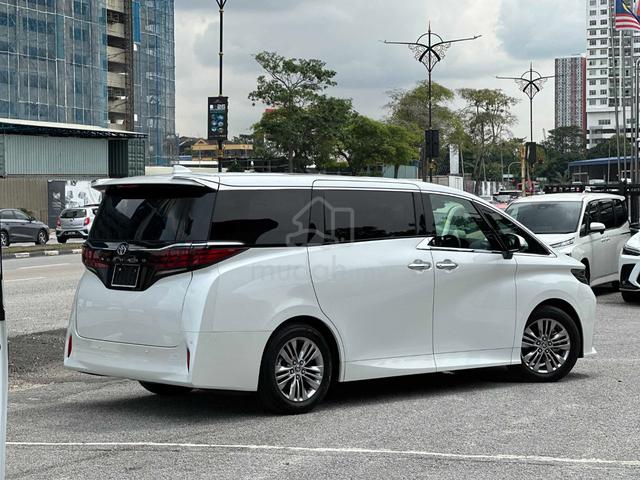 2025 Toyota ALPHARD 2.5 Z (A) S/Roof 10K KM - 2