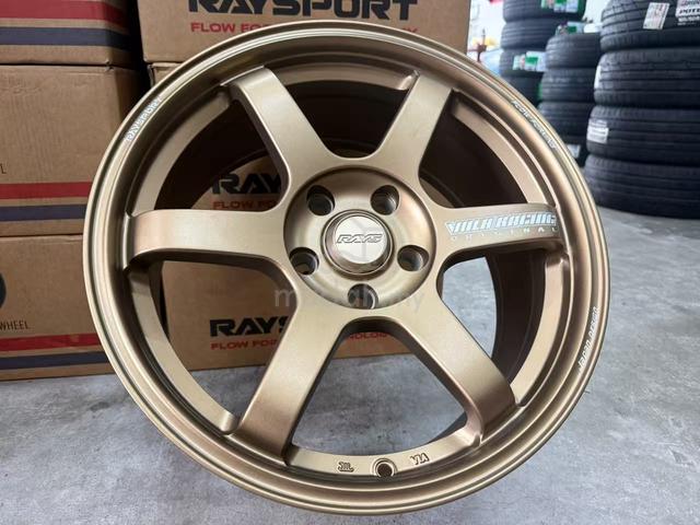 New rim 17 inci volk rays te37 thailand flow form - photo 3 of 5