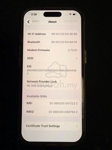 iPhone 16 Pro (256GB) - photo 2 of 5