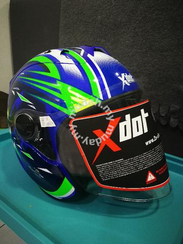 Helmet Open Face Xdot - Motorcycle 