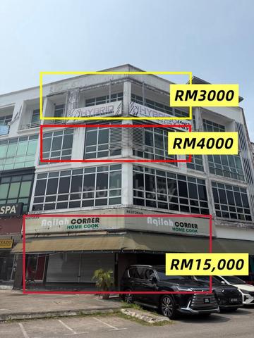 MATANG METROCITY CORNER Ground Floor Shoplot For Rent📍Bside McDonald 1