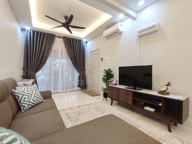 FULLY FURNISHED Rumah Sewa Teres Setingkat Bandar Saujana Putra 1
