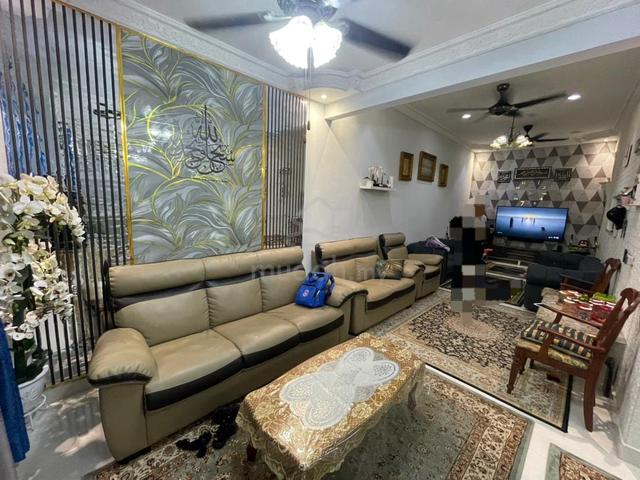 bumi lot TMN PULAI INDAH single storey terrace fully reno extended 1