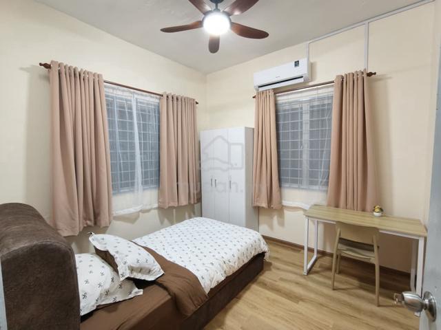 Newly Renovated ~ Female Room ✅ Pangsapuri Seri Jati @ Puchong 1