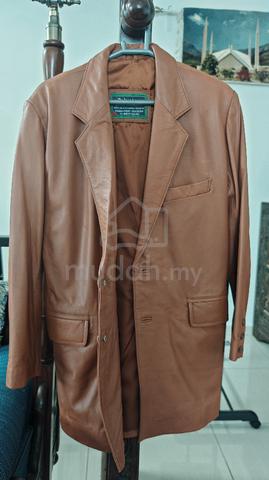 ​[NEW] Genuine Brown Leather Coat from Pakistan - photo 2 of 5
